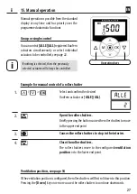 Preview for 27 page of RADEMACHER 3250 13 71 Instruction Manual For The Electrical Connection And For Commissioning