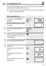 Preview for 35 page of RADEMACHER 3250 13 71 Instruction Manual For The Electrical Connection And For Commissioning