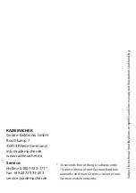 Preview for 28 page of RADEMACHER 3514 06 62 Instruction Manual