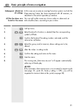 Preview for 21 page of RADEMACHER Fernotron Programming Centre Operating Instructions Manual