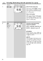 Preview for 24 page of RADEMACHER Fernotron Programming Centre Operating Instructions Manual