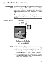 Preview for 31 page of RADEMACHER Fernotron Programming Centre Operating Instructions Manual