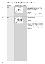 Preview for 34 page of RADEMACHER Fernotron Programming Centre Operating Instructions Manual