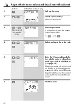 Preview for 42 page of RADEMACHER Fernotron Programming Centre Operating Instructions Manual