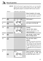 Preview for 57 page of RADEMACHER Fernotron Programming Centre Operating Instructions Manual