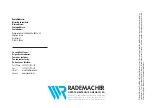 Preview for 74 page of RADEMACHER Rolltron PRO comfort Manual