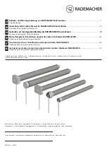 Preview for 1 page of RADEMACHER RTBS Operating And Assembly Manual