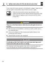 Preview for 28 page of RADEMACHER Troll Comfort Instruction Manual For The Electrical Connection And For Commissioning