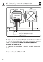 Предварительный просмотр 34 страницы RADEMACHER Troll Comfort Instruction Manual For The Electrical Connection And For Commissioning