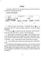 Preview for 14 page of RADEX RD1503 Operating Manual