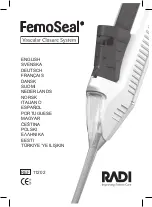 Предварительный просмотр 1 страницы Radi FemoSeal 11202 Manual