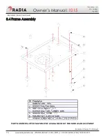 Предварительный просмотр 16 страницы Radia 0-1015-PB Owner'S Manual