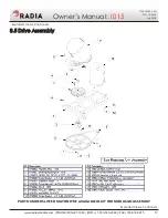 Предварительный просмотр 17 страницы Radia 0-1015-PB Owner'S Manual