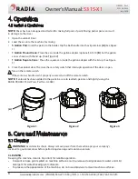 Предварительный просмотр 8 страницы Radia 0-5315-X1 Owner'S Manual