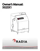 Предварительный просмотр 1 страницы Radia 5025 X1 Owner'S Manual