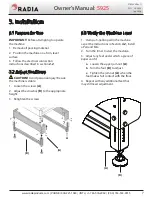 Preview for 7 page of Radia 5925 DynoMix Owner'S Manual