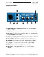 Preview for 5 page of Radial Engineering Headload Prodigy User Manual