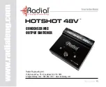 Radial Engineering HOTSHOT 48V Manual preview