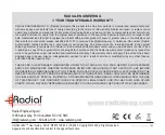 Preview for 10 page of Radial Engineering HOTSHOT 48V Manual