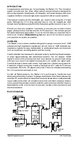 Preview for 2 page of Radial Engineering J+4 User Manual