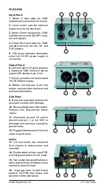 Preview for 3 page of Radial Engineering J+4 User Manual