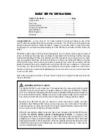 Preview for 2 page of Radial Engineering JDV-Pre 500 User Manual