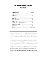 Preview for 3 page of Radial Engineering JDX 48 User Manual