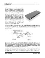 Preview for 3 page of Radial Engineering ProD8 Owner'S Manual