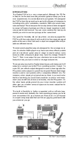 Preview for 3 page of Radial Engineering PZ-Pre User Manual