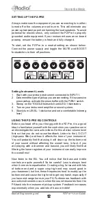 Preview for 14 page of Radial Engineering PZ-Pre User Manual