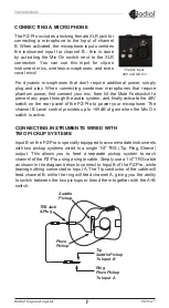 Preview for 9 page of Radial Engineering PZ-PRO User Manual