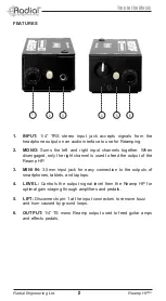 Preview for 4 page of Radial Engineering Reamp HP User Manual