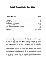 Preview for 2 page of Radial Engineering Reamp Station User Manual