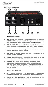 Preview for 5 page of Radial Engineering Reamp Station User Manual