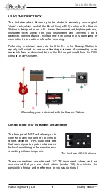 Preview for 6 page of Radial Engineering Reamp Station User Manual