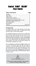 Preview for 2 page of Radial Engineering Reamp X-Amp User Manual