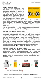 Preview for 9 page of Radial Engineering Reamp X-Amp User Manual