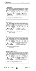 Предварительный просмотр 16 страницы Radial Engineering TONEBONE PLEXITUBE Owner'S Manual