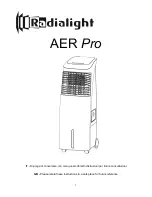 Предварительный просмотр 1 страницы Radialight AER Pro Operating Instructions Manual