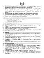 Предварительный просмотр 21 страницы Radialight KLIMA 10 Operating	 Instruction