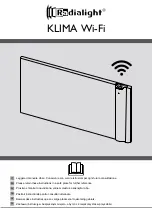 Radialight KLIMA Wi-Fi Series Operating Instructions Manual предпросмотр