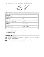 Предварительный просмотр 7 страницы Radialight KUBO Operating Instructions Manual