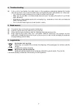 Предварительный просмотр 7 страницы Radialight LITHO Installation And Operating Manual