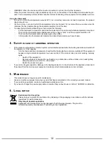 Предварительный просмотр 12 страницы Radialight MANTRA 15 Installation And Operating Manual