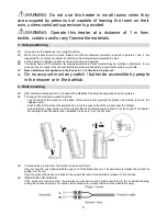 Preview for 6 page of Radialight PIKKOLO Directions For Use Manual