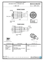 Radiall SMP LOCK Series Technical Data Sheet preview