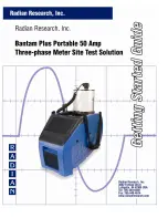 Radian Bantam Plus RB-2 Series Getting Started Manual предпросмотр