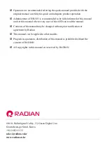 Предварительный просмотр 2 страницы Radian HEART GUARDIAN HR-503
HEART GUARDIAN HR-503 A User Manual