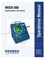 Radian Weco-300 Operation Manual preview