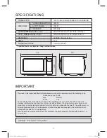 Preview for 6 page of radiance TMW-1100C Operating Instructions Manual